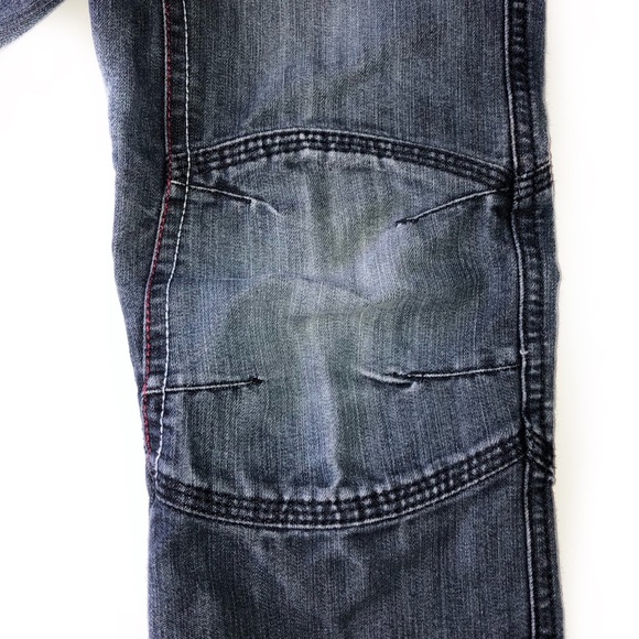 JOE FRESH 3T DARK WASH BLUE JEANS ADJUSTABLE WAIST - Picture 8 of 8